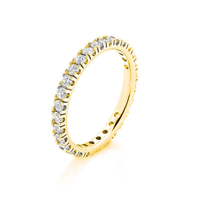 Full Eternity Ring Gelbgold mit Diamanten 1.00 Karat - VRT1