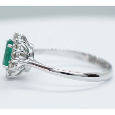 Kate Ring Smaragd und Diamanten - RX800