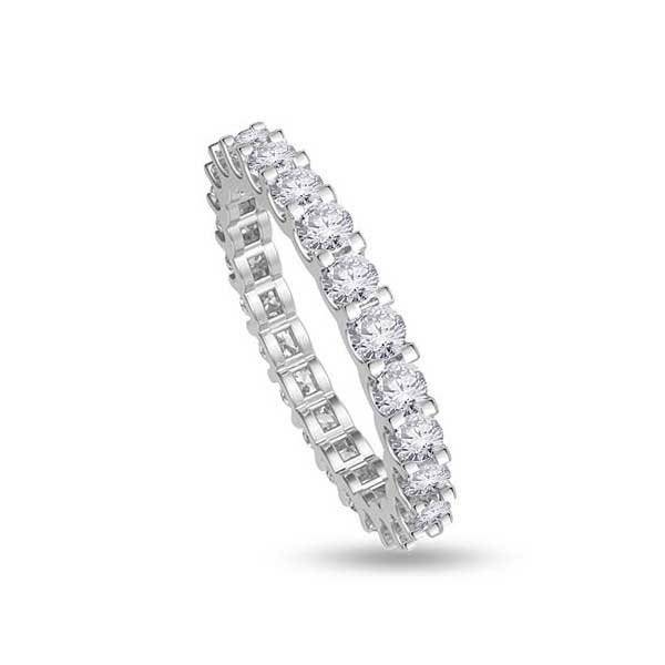 Full Eternity Ring Diamant Platin  R267