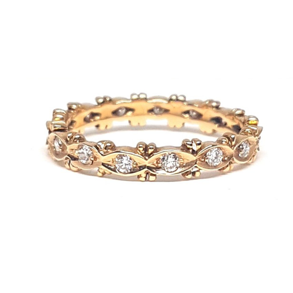 Full Eternity Ring Diamanten Pink Gold Rb035