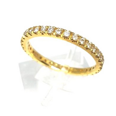 Full Eternity Ring Diamanten Gelbgold Rb045
