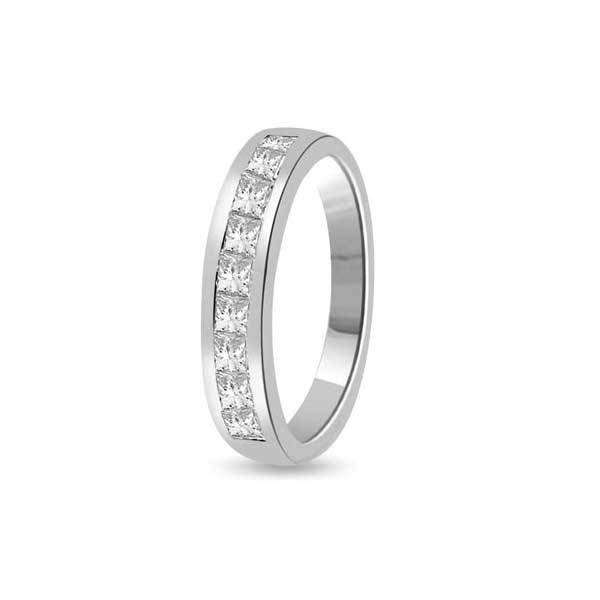 Halb Eternity Ring  Ring Platin  R142