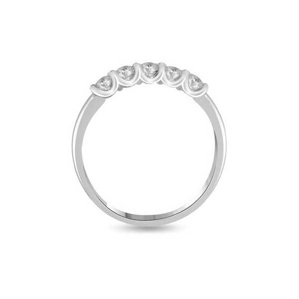 Halb Eternity Ring  Ring Platin  R144