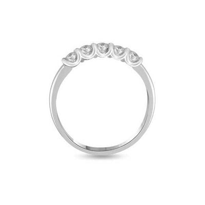 Halb Eternity Ring  Ring Platin  R144