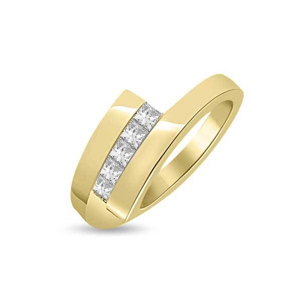 Halb Eternity Ring  Ring Gelbgold R145