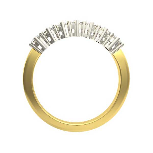 Halb Eternity Ring  Ring Gelbgold R195