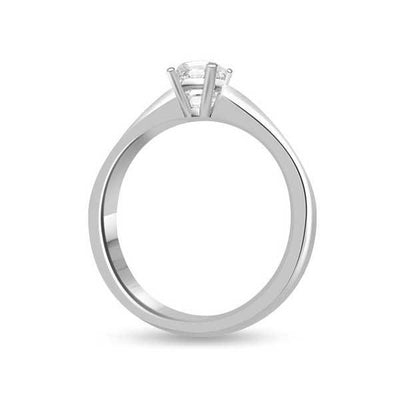 Solitär Ring Diamant  Weißgold R118