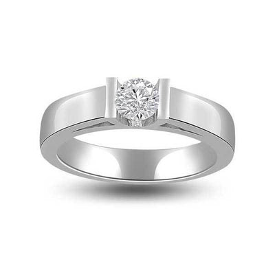 Solitär Ring Diamant  Weißgold R223