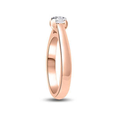 Solitär Ring Diamant  RoséGold R263