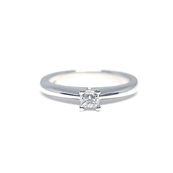 Solitär Ring Diamant Weißgold  Rb040