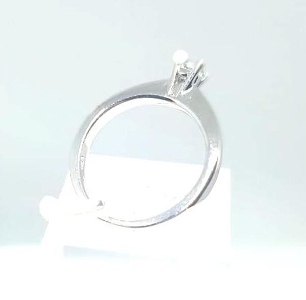 Solitär Ring Diamant Weißgold  Rb040