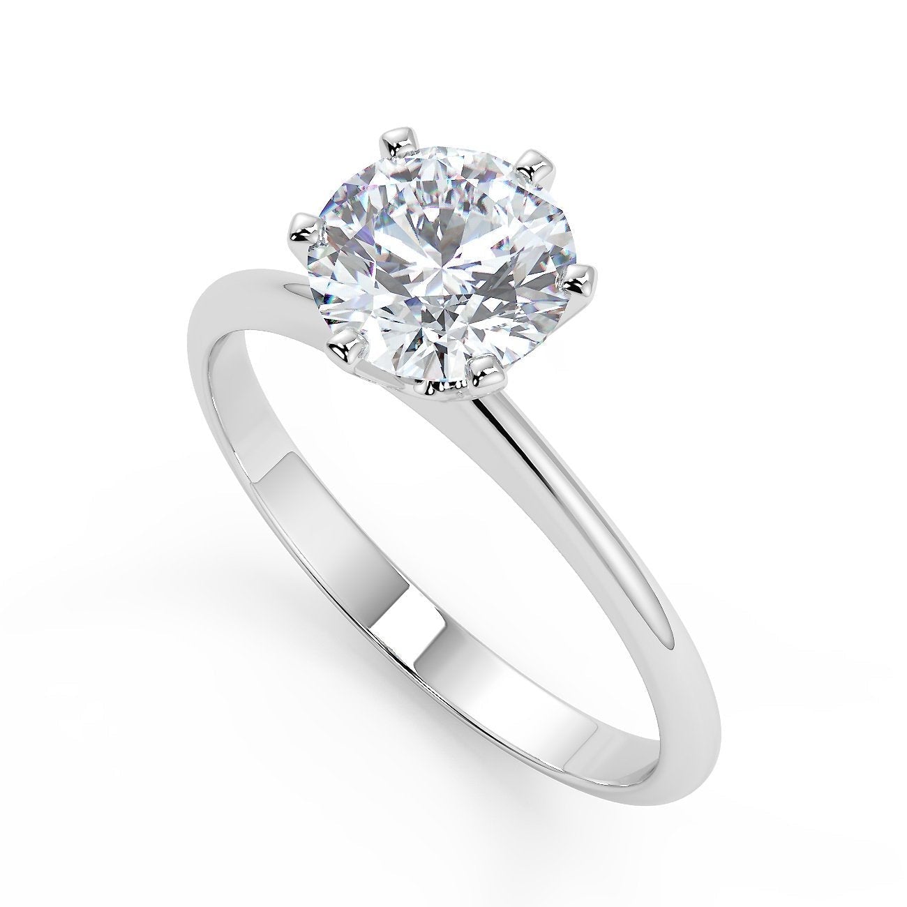 Solitär Ring Diamant 0.45ct - R973